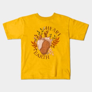 Heart - Earth Kids T-Shirt